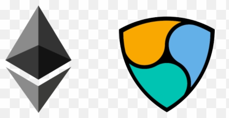 Ethereum Versus Nem - Blockchain Clipart Full Size Logo png
