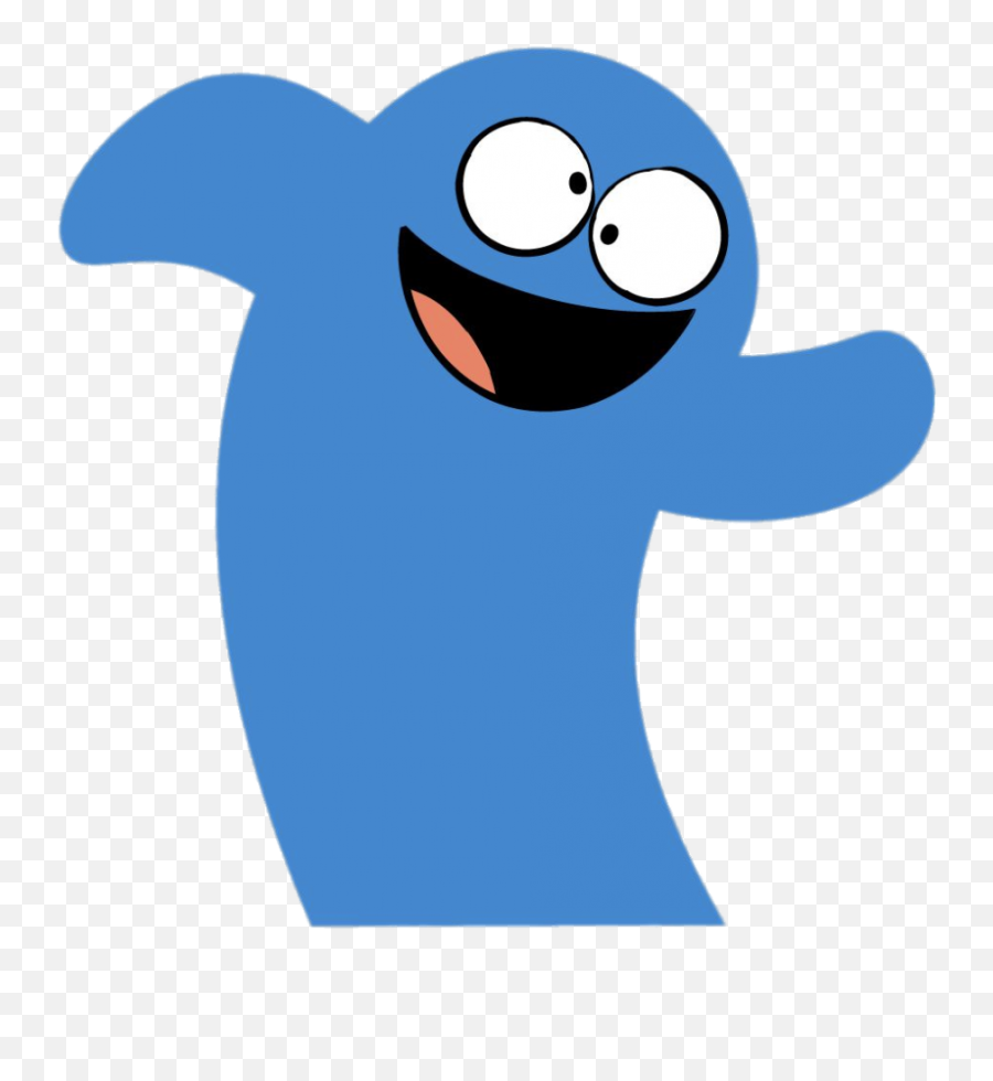 Fosters Home Character Bloo Funny Face Png Faces