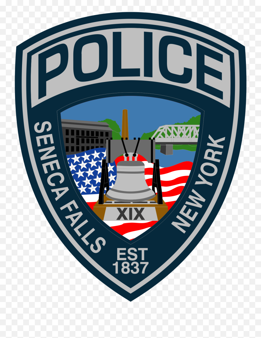 New Patch For Seneca Falls Police - College Football Hall Of Fame Png,Cowboys From Hell Logo