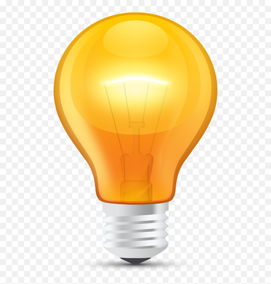 Incandescent Light Bulb Icon - Light Bulb Png Download Light Bulb,Bulb Icon