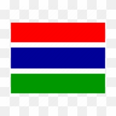 Gambia Flag - Bandera De png