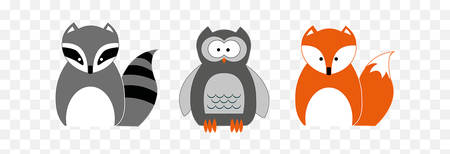 200 Free Owl U0026 Bird Vectors - Fuchs Eule Clip Art Png,Raccoon Emoji Icon