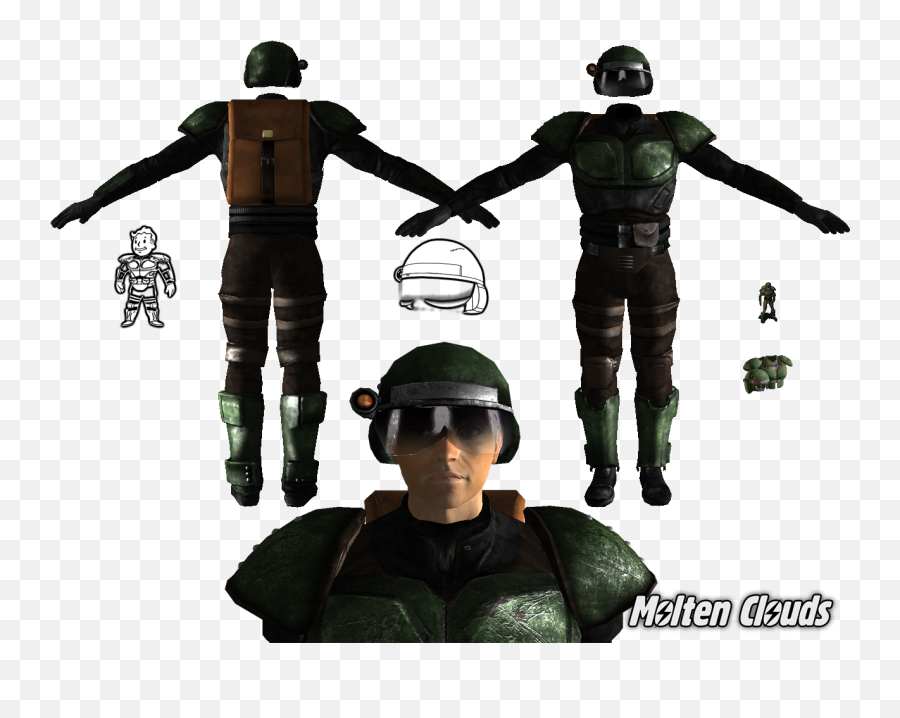Combar Armor Image - The Chosenu0027s Way Mod For Fallout New Fallout 2 Png,Fallout New Vegas Icon File
