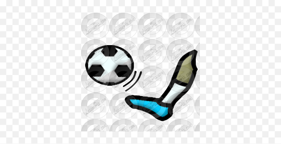 Kick Picture For Classroom Therapy Use - Great Kick Clipart For Soccer Png,Kicking Icon