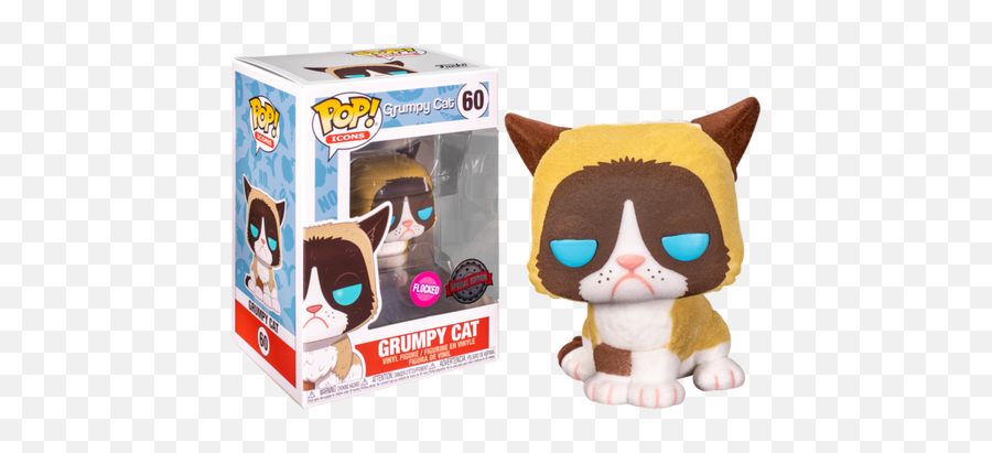 Funko Grumpy Cat 60 Flocked - Funko Icons Grumpy Cat Png,Assassin's Creed Odyssey Icon Legend