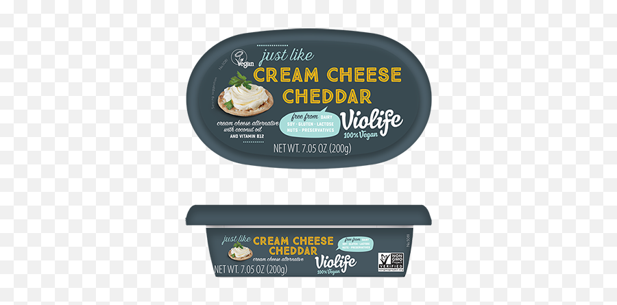 Just Like Cream Cheese Garlic U0026 Herbs - Violife Cheddar Cream Cheese Png,Cheese Wedge Icon