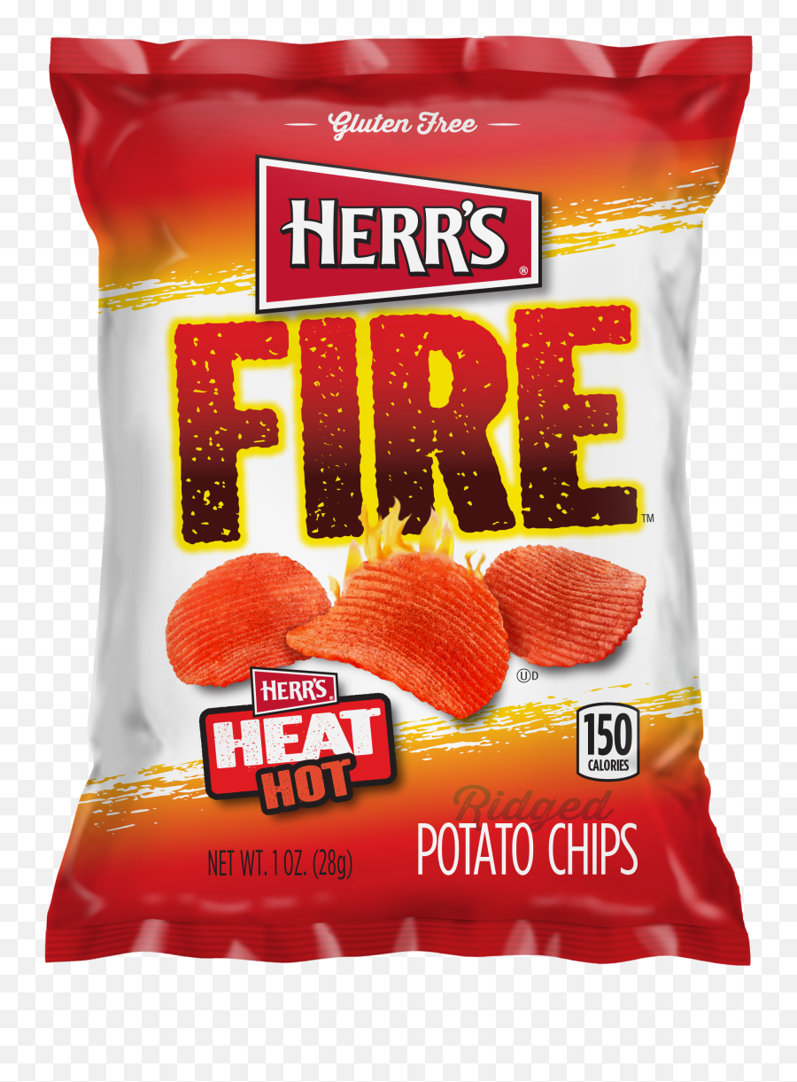 Herru0027s Fire Ridged Potato Chips Png Icon