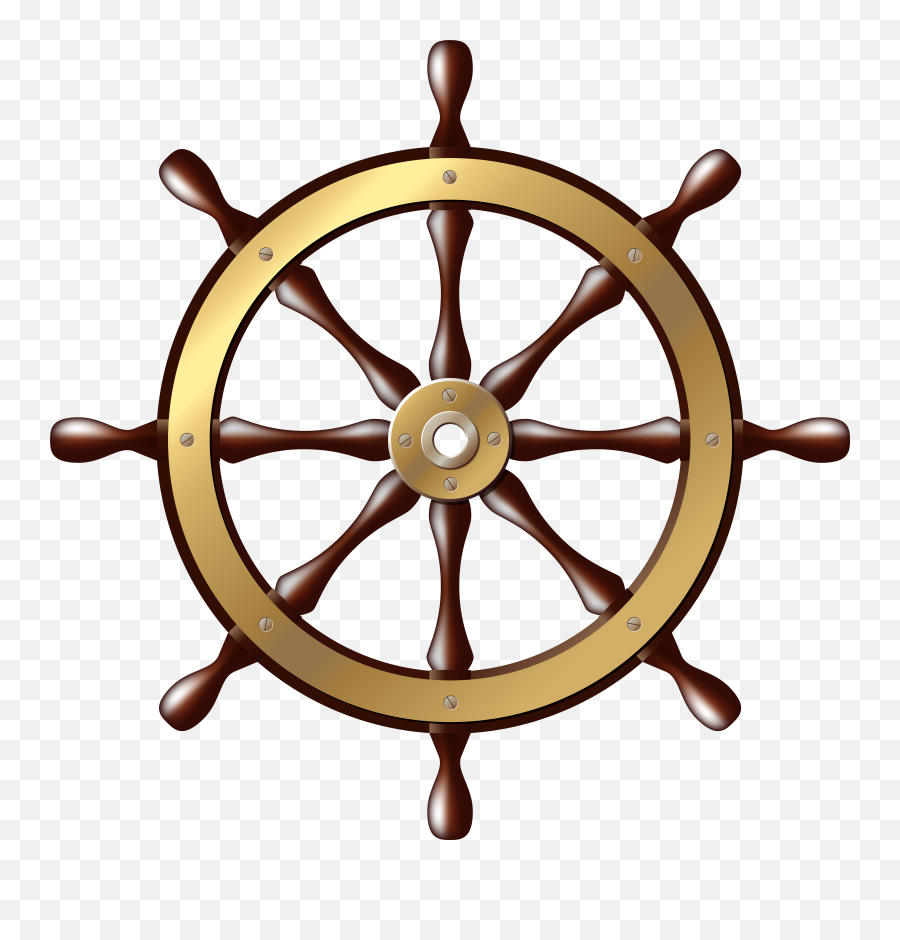 Pirate Ship Steering Wheel Png 1 Image - Transparent Ship Wheel Png,Pirate Ship Png