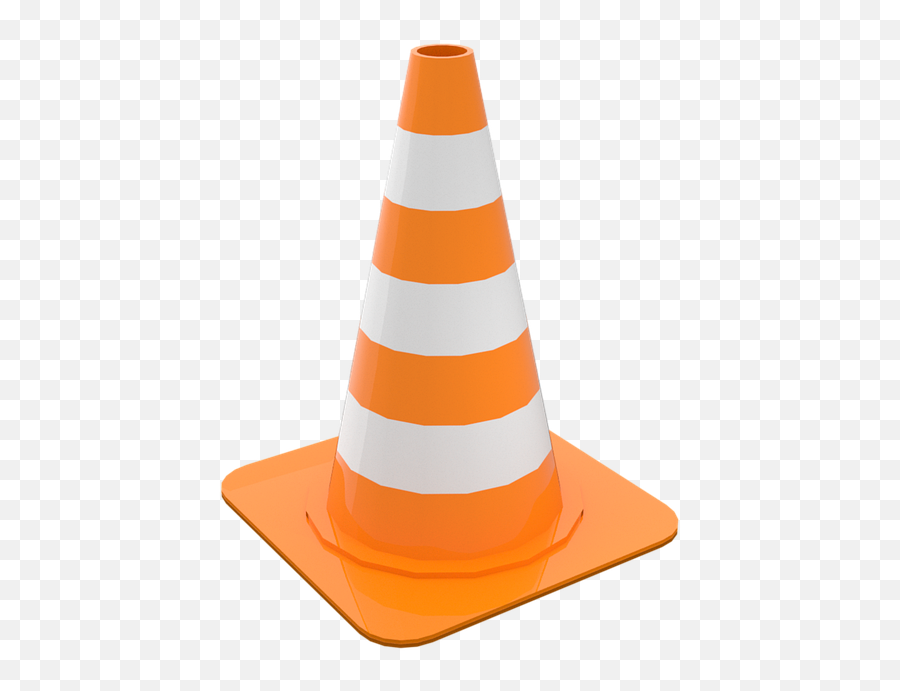 Traffic Cone Safety Attention - Cone De Sécurité Png,Traffic Cone Icon