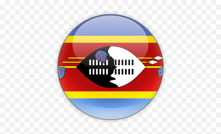 Round Icon Illustration Of Flag Swaz 222923 - Png Eswatini Flag,Uk Flag Png Icon