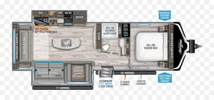 Imagine Travel Trailer 2970rl Grand Design Rv - 2021 Grand Design Imagine 3110bh Png,Airflow Icon 30 Review