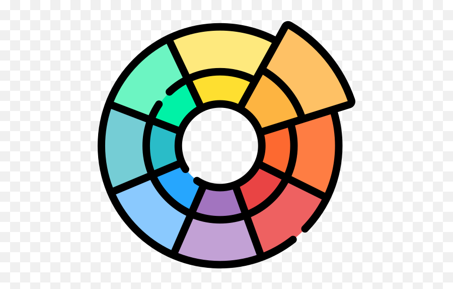 Color Wheel Free Vector Icons Designed By Freepik - Mission One Week Png,App Icon Vector Free
