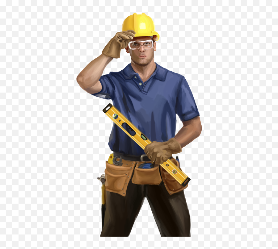 Industrial Worker Png Image - Building Engineer Png,Construction Worker Png