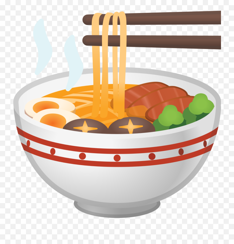 Steaming Bowl Png U0026 Free Bowlpng Transparent - Ramen Emoji Transparent,Bowl Of Soup Icon