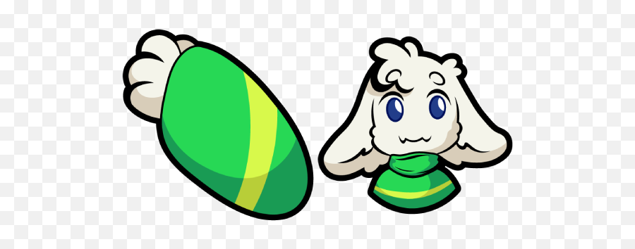 Undertale Asriel Dreemurr Cursor - Asriel Undertale Cursor Png,Asriel Dremurr Icon