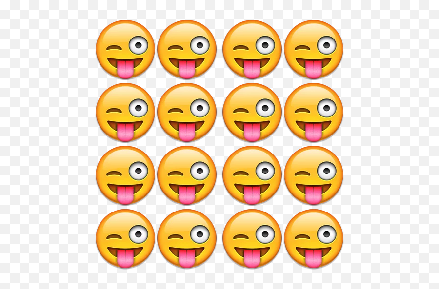 Sticker Maker - Emoji Grid Happy Png,Emoji Icon Level 103