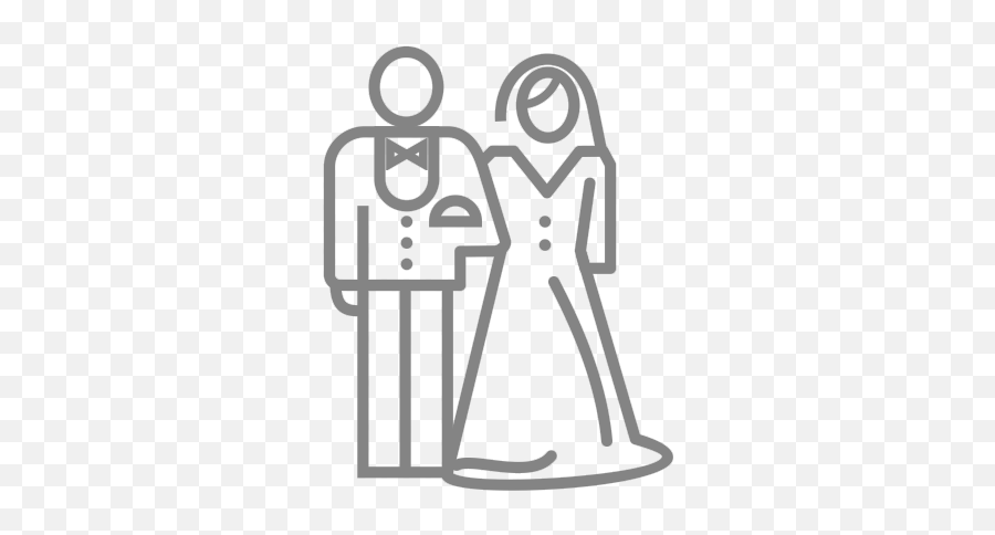 The Suit Gallery Penguin Hire Dudley - Bride And Groom Icon Transparent Png,Icon Leather Suit