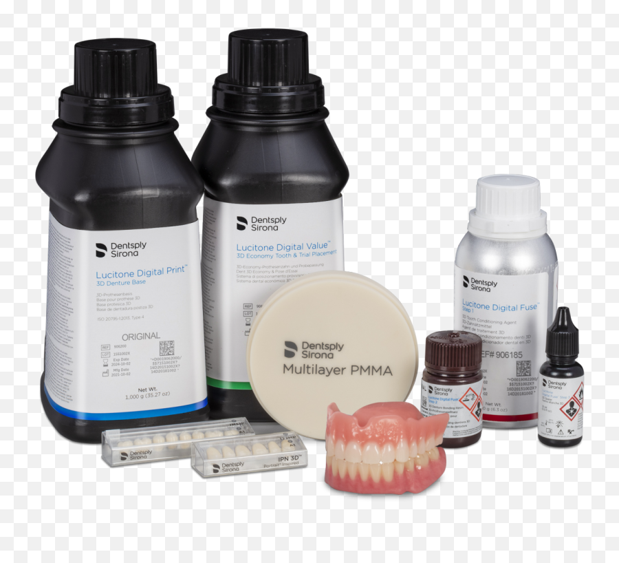 Dentsply Sirona Extends The Lucitone Digital Print Denture - Solution Png,Icon Dental Unfilled Resin