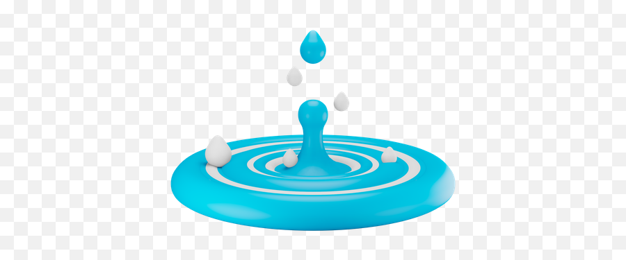 Water Puddle 3d Illustrations Designs Images Vectors Hd - Dot Png,Ripple Effect Icon
