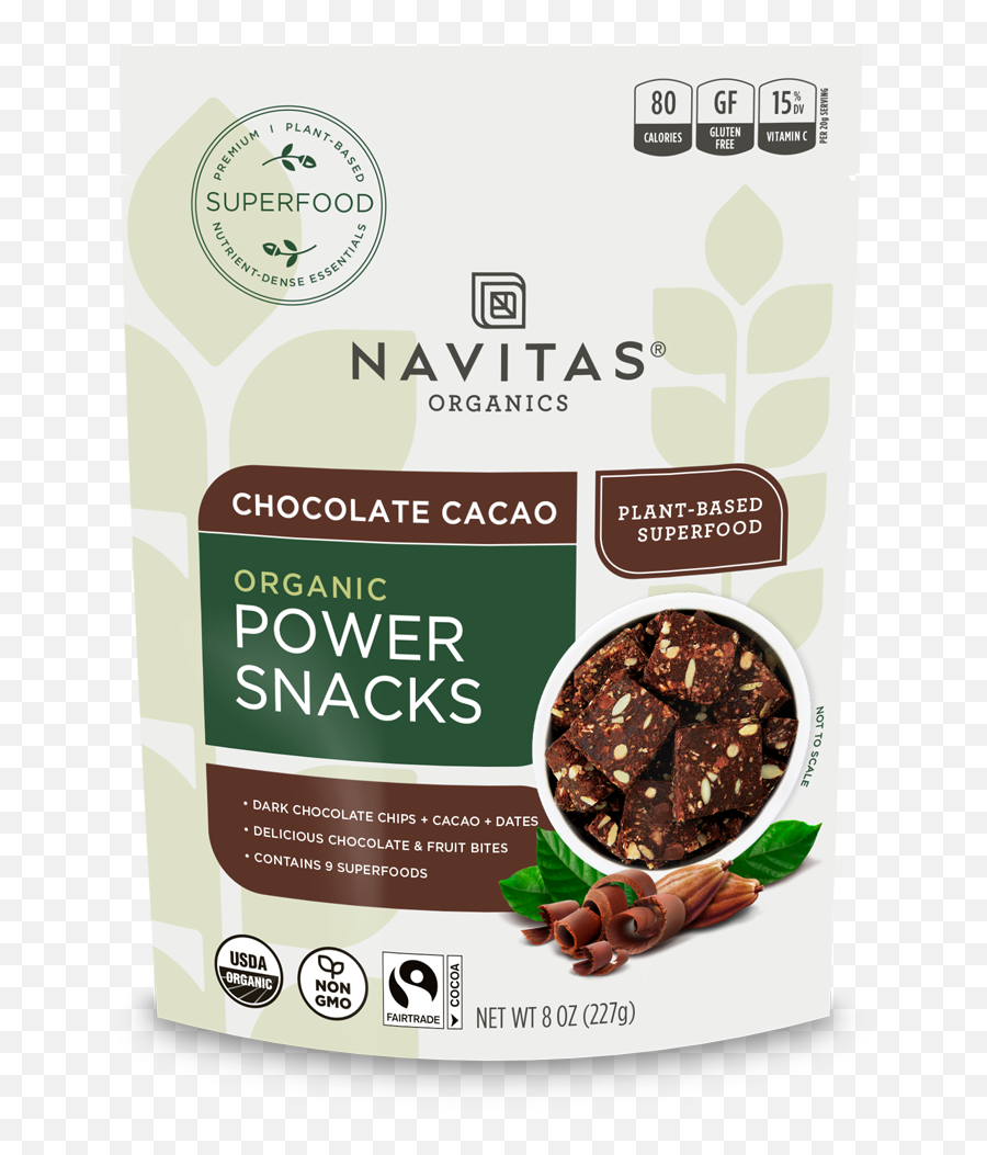 Chocolate U2013 Fairtrade America - Navitas Organics Navitas Organics Organic Cacao Goji Power Snacks Png,Pile Cacao Bean Icon