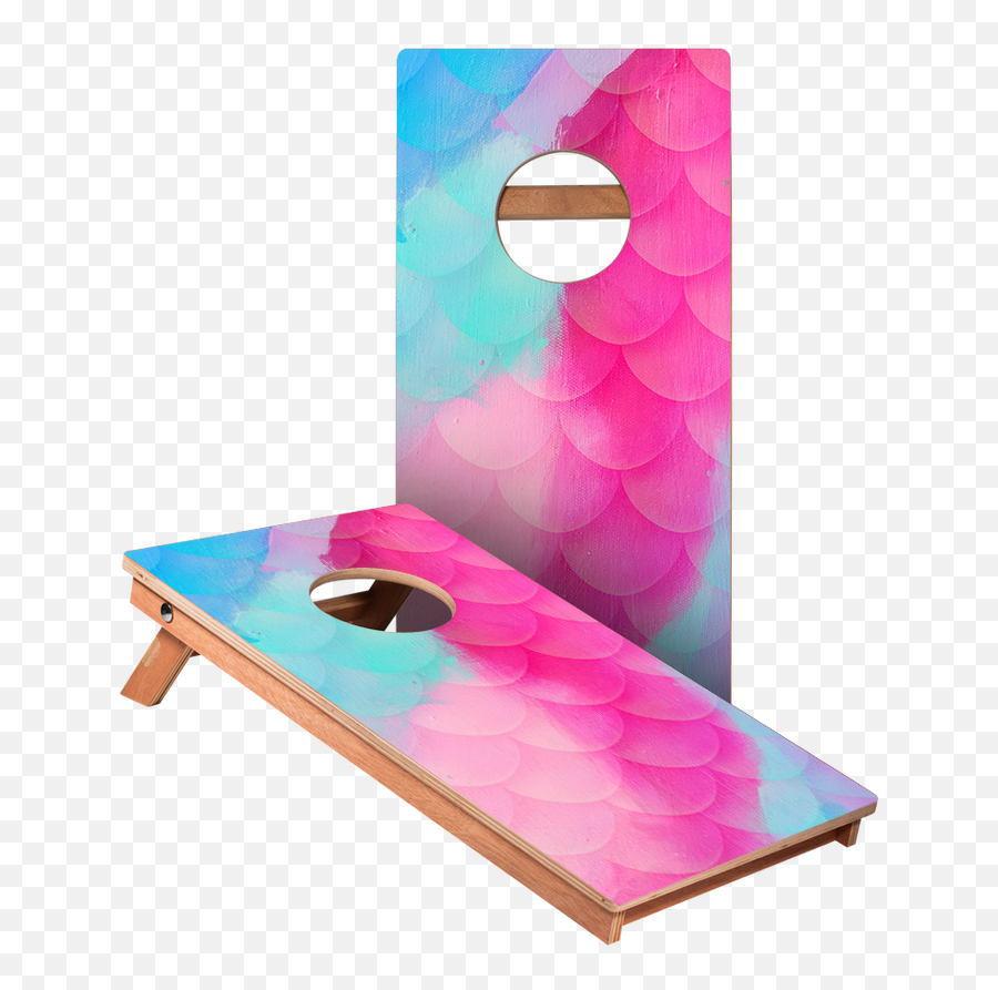 Kg Mermaid Recreation Cornhole Boards - Cornhole Png,Mermaid Icon To Help You