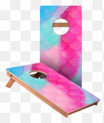 Kg Mermaid Recreation Cornhole Boards - png