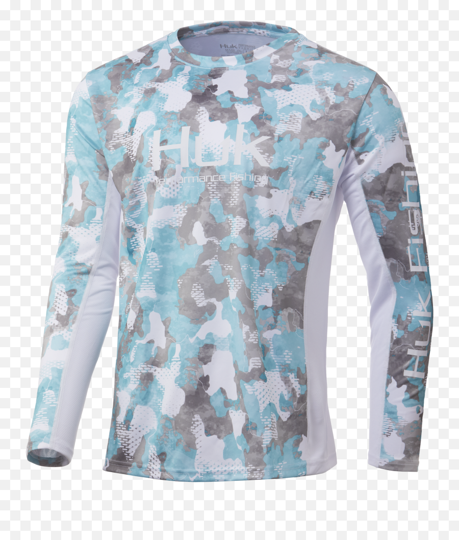 Huk Icon X Refraction Shirt - Long Sleeve Png,Aqua Icon