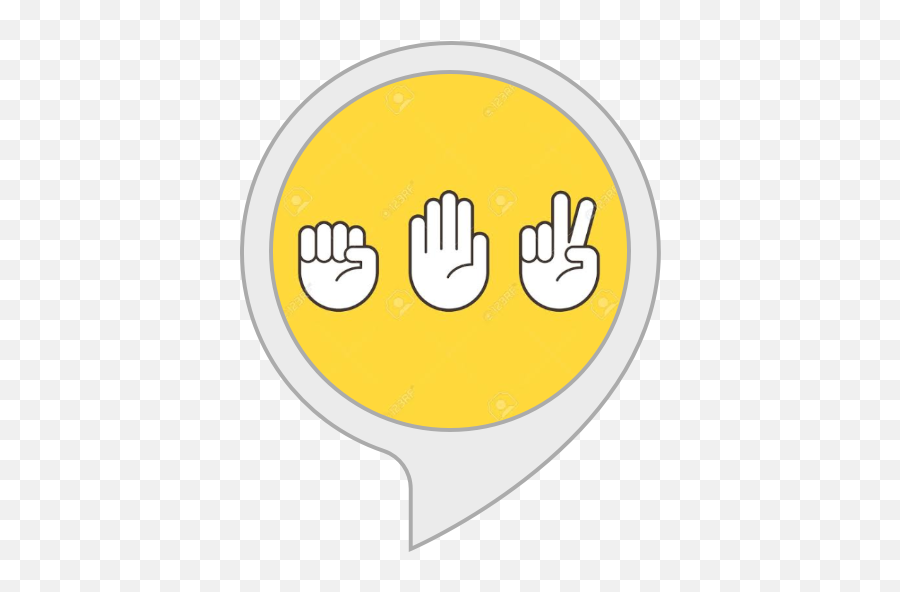 Amazoncom Rock Paper Scissor Alexa Skills - Language Png,Stop Sign Icon