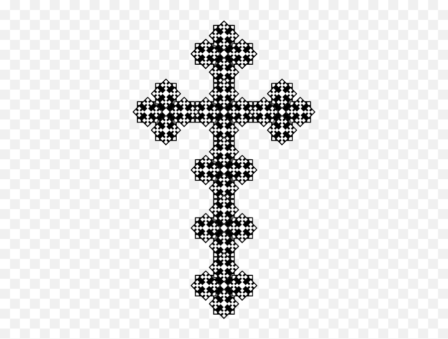Decorated Cross Symbol Free Svg - Christian Cross Png,Cross Symbol Png