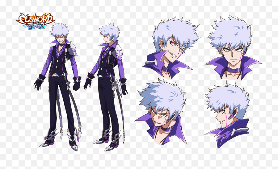 Elsword - Elsword Concept Art Png,Anime Characters Png