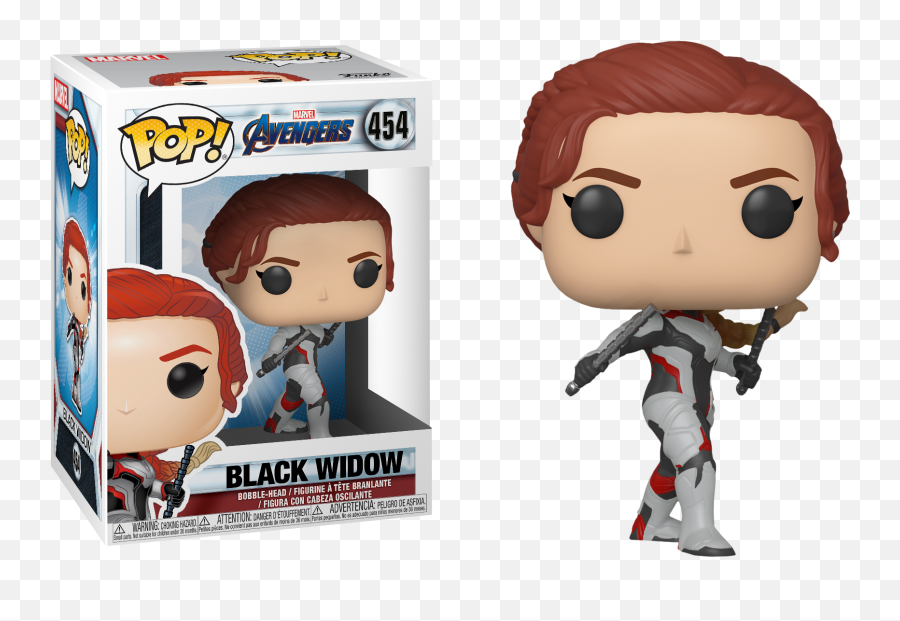 Pop Marvel Avengers U2013 Black Widow 454 - 36665 Pop Marvel Avengers Endgame Black Widow Png,Thanos Head Transparent