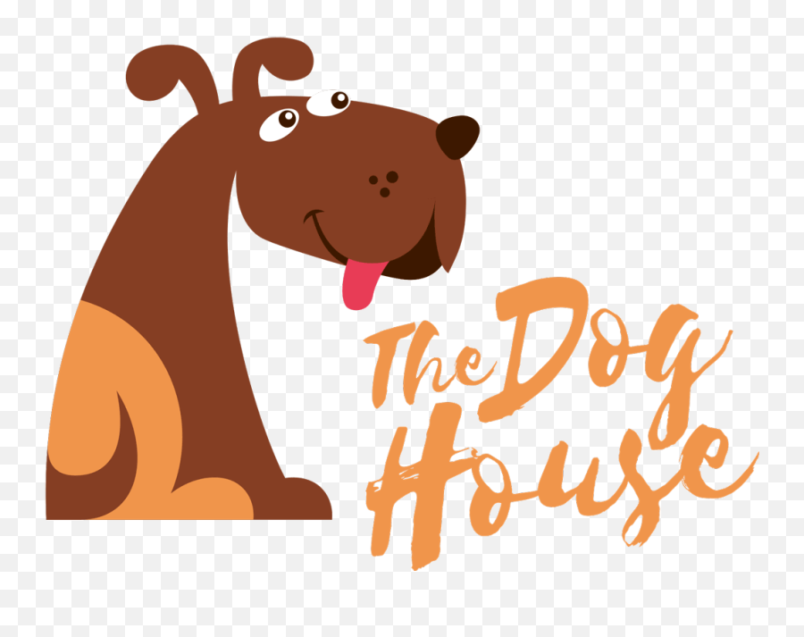At The Dog House Grooming Kennelling And Walking - Cartoon Png,Dog Logo