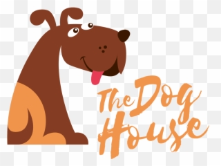 At The Dog House Grooming Kennelling And Walking - Cartoon Png,Dog Logo