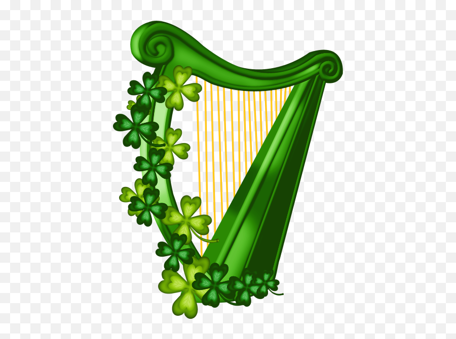 Instrument Musique Tube - Celtic Harp Clip Art Png,Harp Png