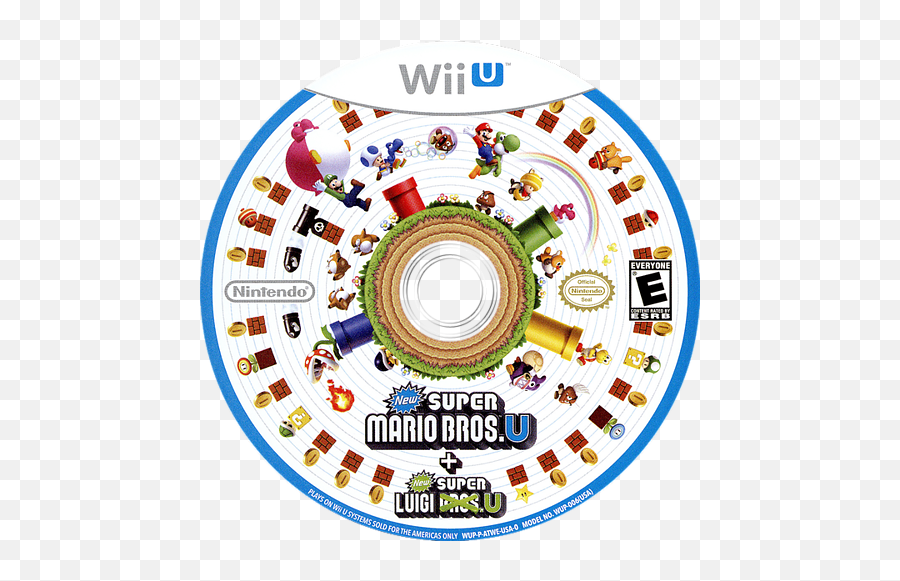 Atwe01 - New Super Mario Bros U New Super Luigi U New Super Mario Bros U New Super Luigi U Disc Png,New Super Mario Bros Logo