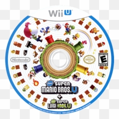 Atwe01 - New Super Mario Bros U Luigi Disc png