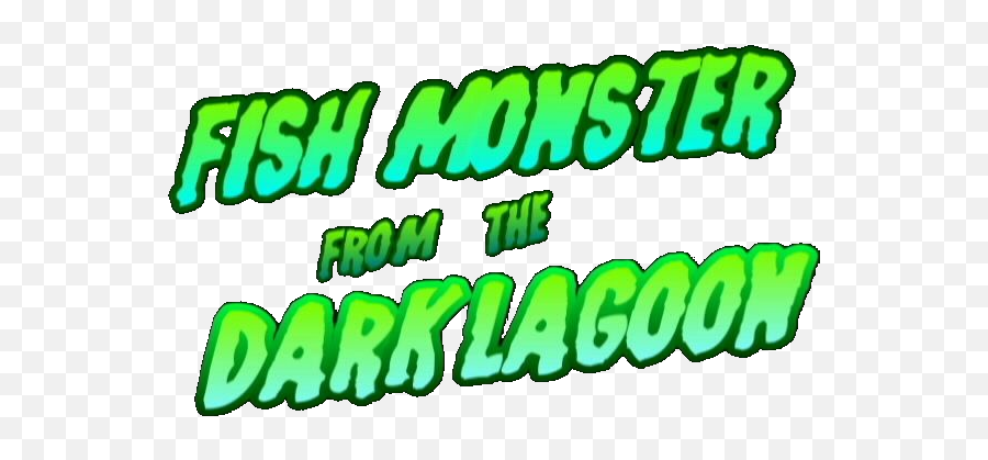 Fisch Monster From The Dark Lagoon Logo - Halloween Foto Illustration Png,Halloween Logo