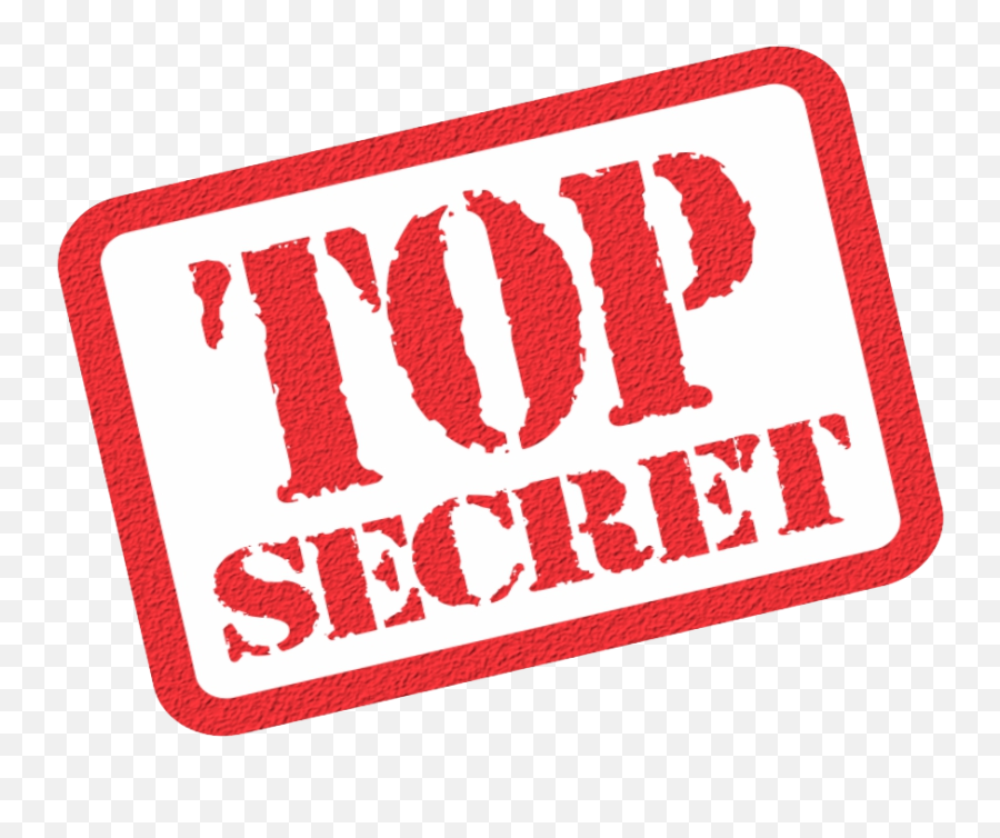 Secret Clipart Transparent Background - Top Secret Clipart Png,Secret Png