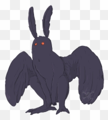 Mothman Png Free Download - Art,Mothman Png