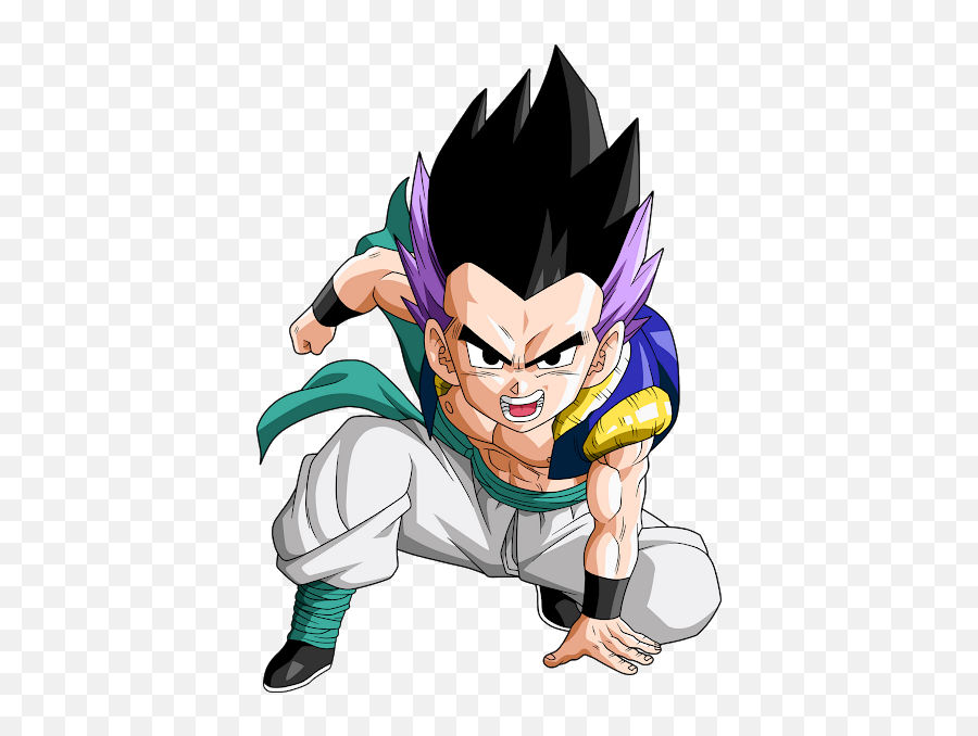 Download Is The Fused Form Of Goten And - Dragon Ball Z Gotenks Png,Gotenks Png