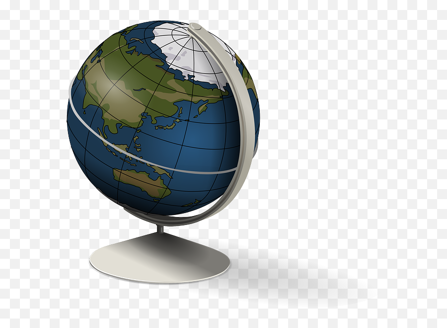 Globe Earth World - Free Vector Graphic On Pixabay Globe Clip Art Png,Globe Transparent Background