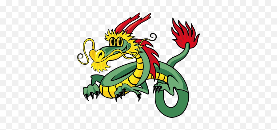 Dragon Cartoon Png 4 Image - Chinese Dragon Clipart,Cartoon Dragon Png