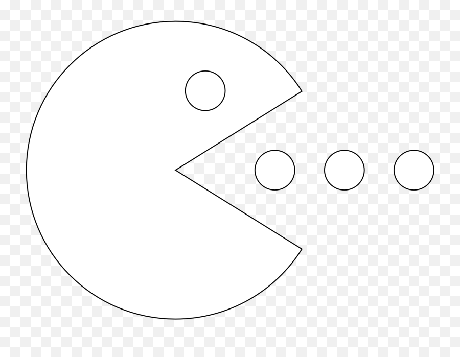 Pacman Coloring Pages Png U0026 Free Pagespng - Circle,Pac Man Transparent