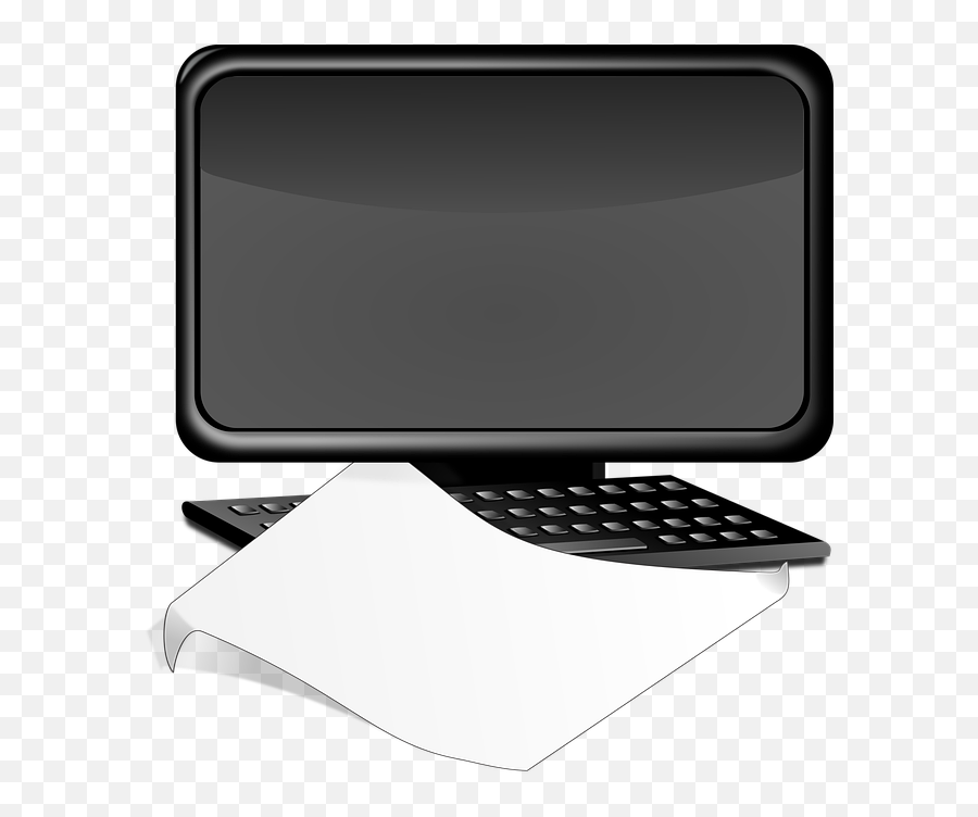 Leaf Keyboard Computer - Free Vector Graphic On Pixabay Output Device Png,Transparent Computer Screen