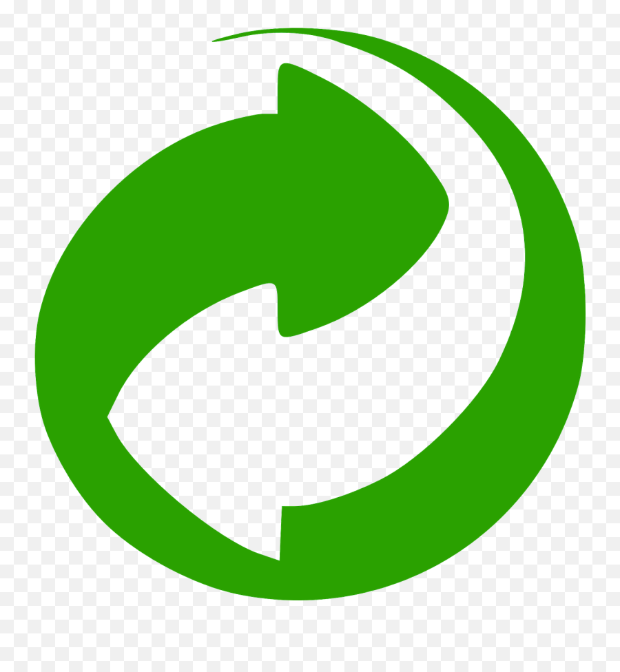 Green Dot Logo Recycling Packaging - Simbolo Del Punto Verde Png,Green Dot Png