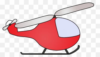 Download Helicopter Clipart Cute - Simple Png