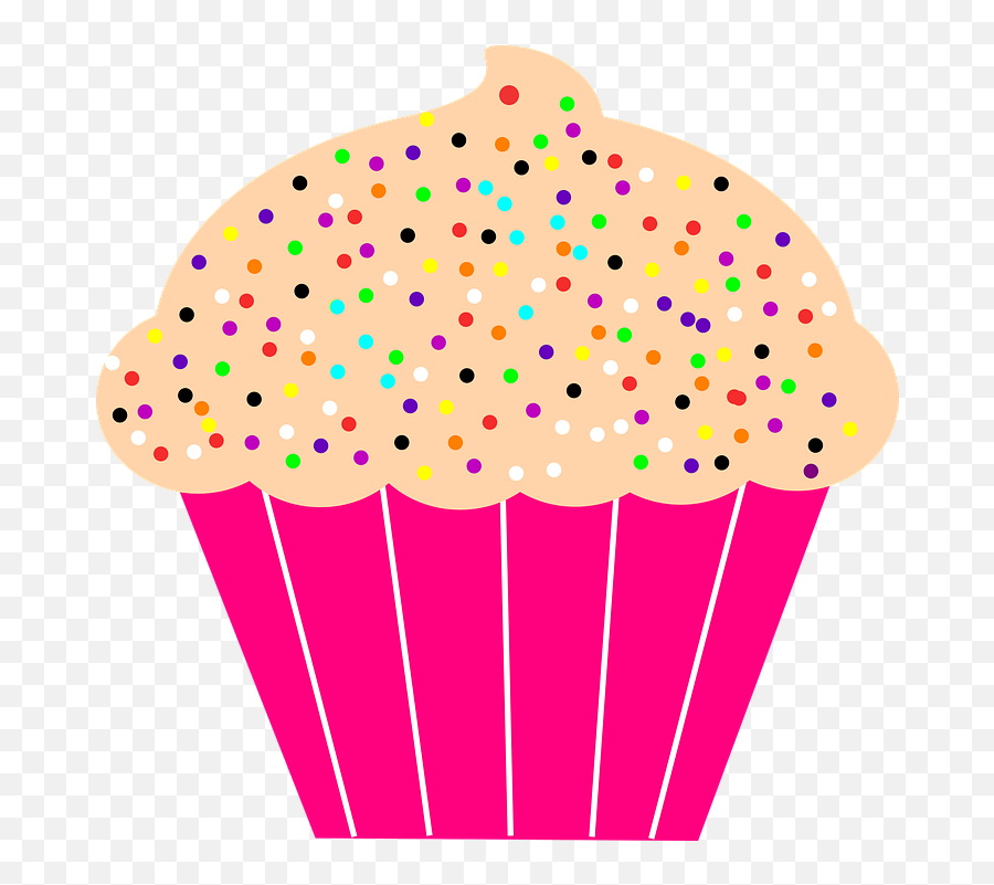 Cupcake Decorations Hundreds And - Free Vector Graphic On Cupcake Clipart Png,Cupcake Png