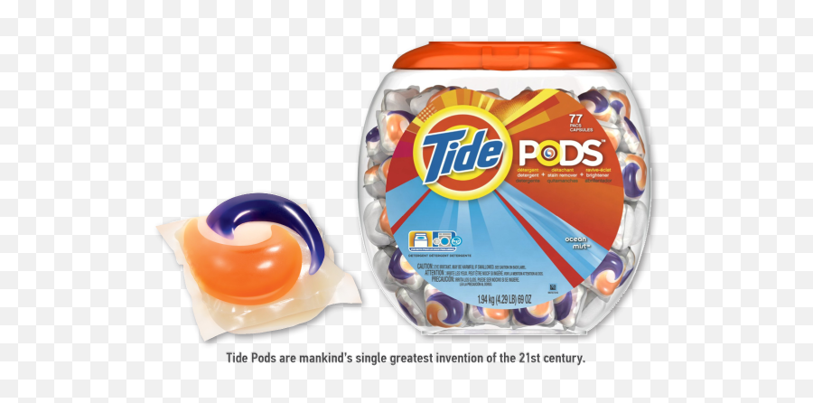 The Howdygram 2 Tide Pods Are Mankindu0027s Single Greatest - Tide Pods For Dishwasher Png,Tide Pod Png