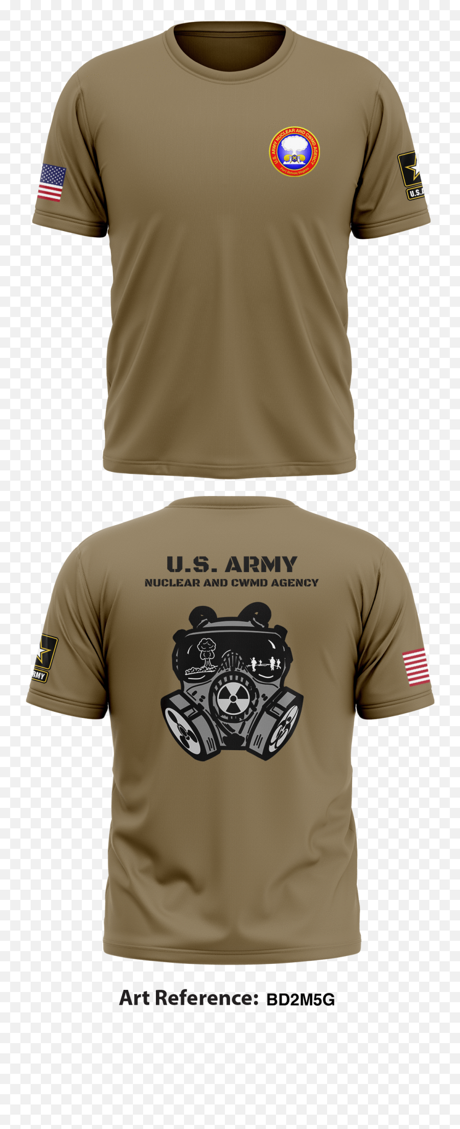 Us Army Nuclear And Cwmd Agency Store 1 - Shortsleeve Performance Shirt Bd2m5g Logo Texas State Guard Png,Us Army Logo Transparent