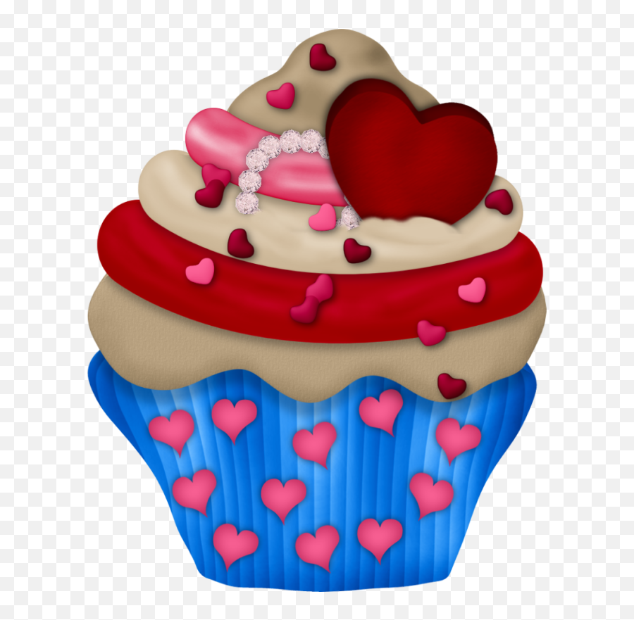 Download Cupcake U0026 Bolos E Etc Clipart Art - Cute Cupcake Clipart Png,Cupcake Clipart Png